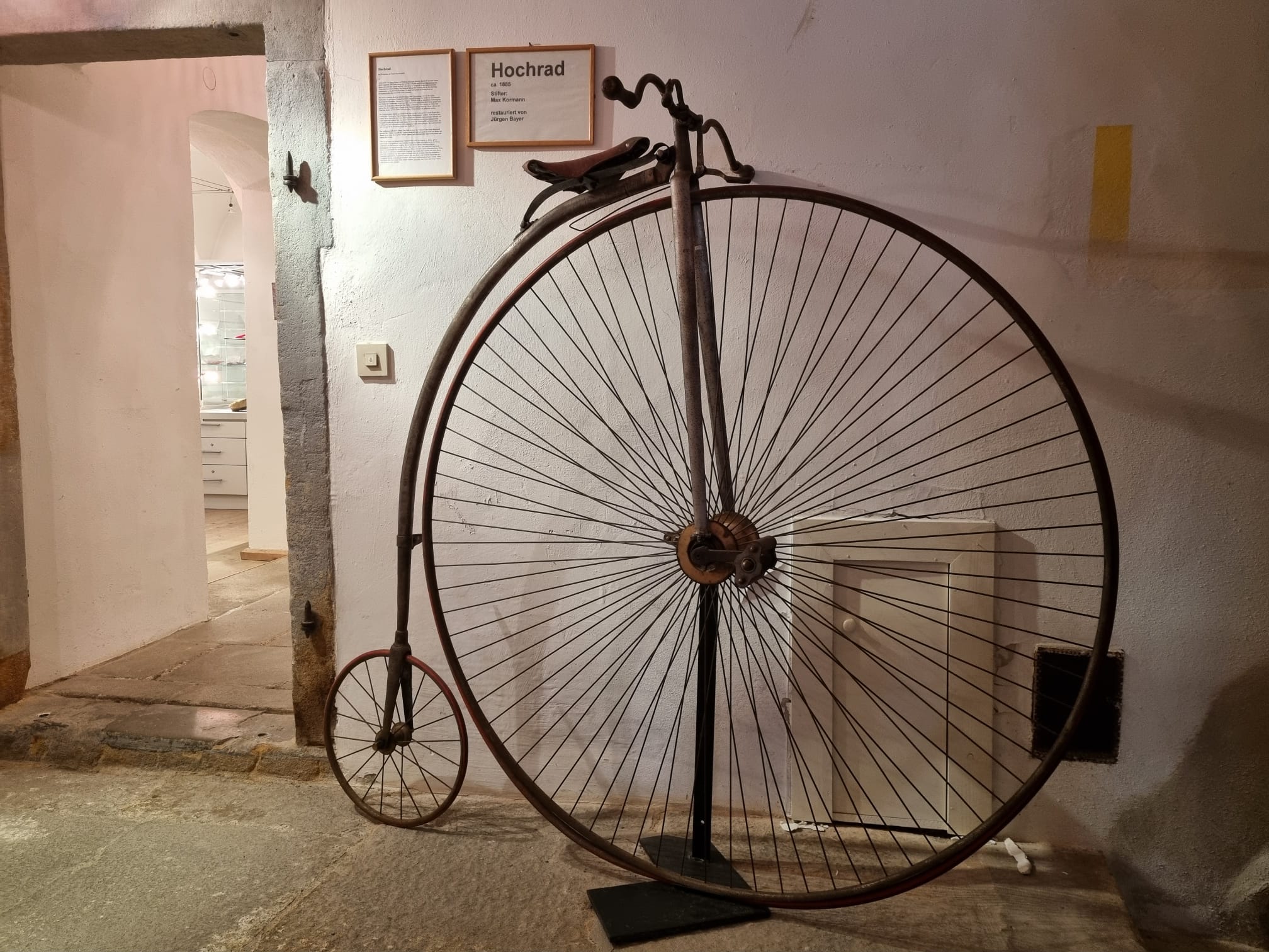 Das Hochrad: Schön und sturzgefährlich